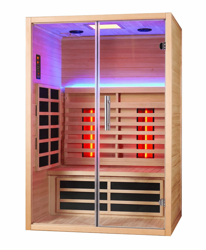 infrarood sauna met verre infrarood warmte
