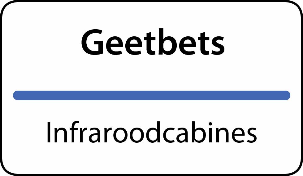 infraroodcabines Geetbets