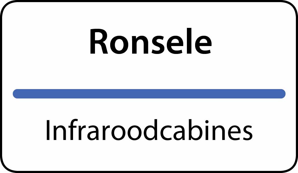 infraroodcabines Ronsele
